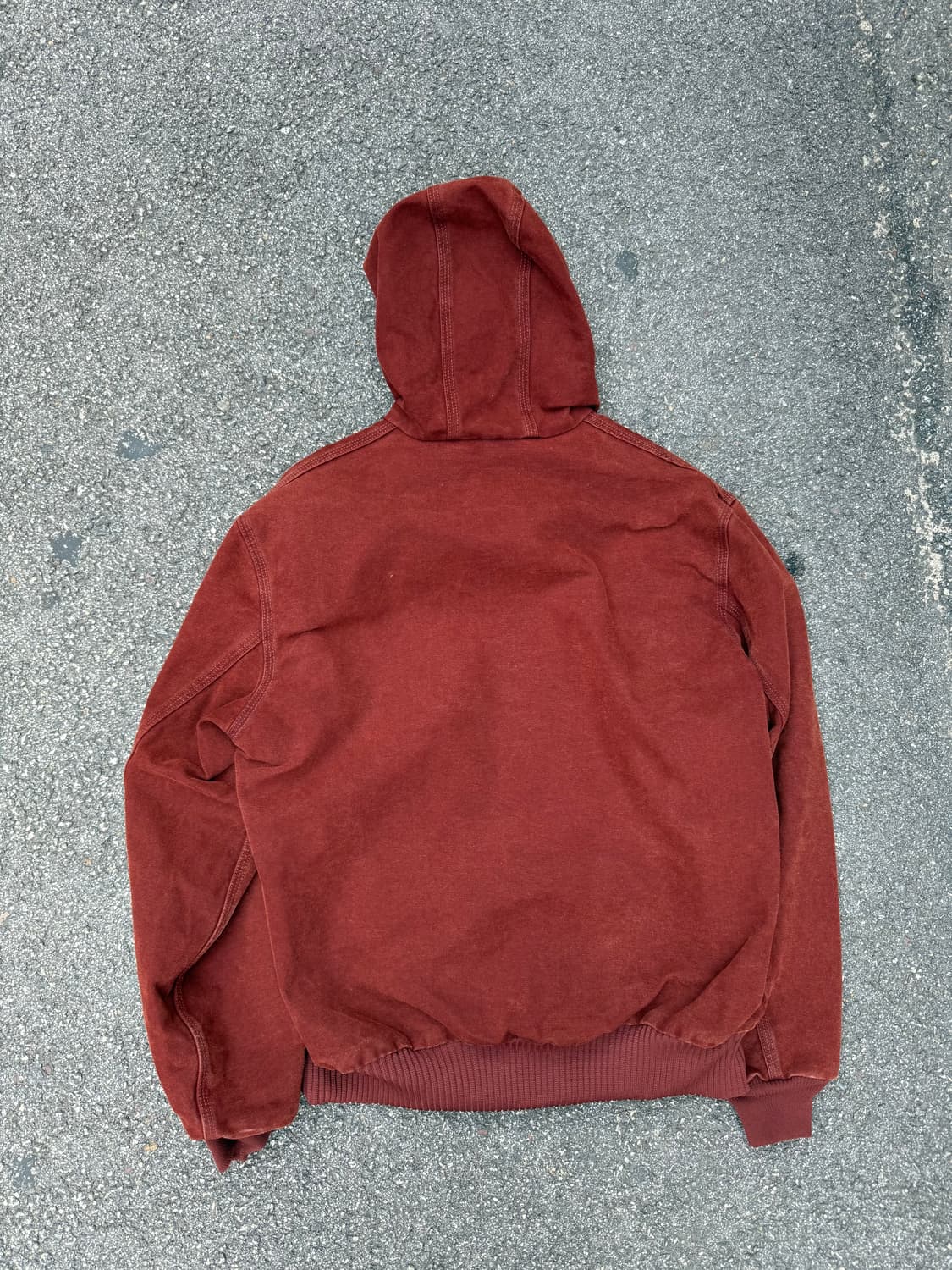 칼하트 j180 버건디 액티브 자켓 상품이미지2