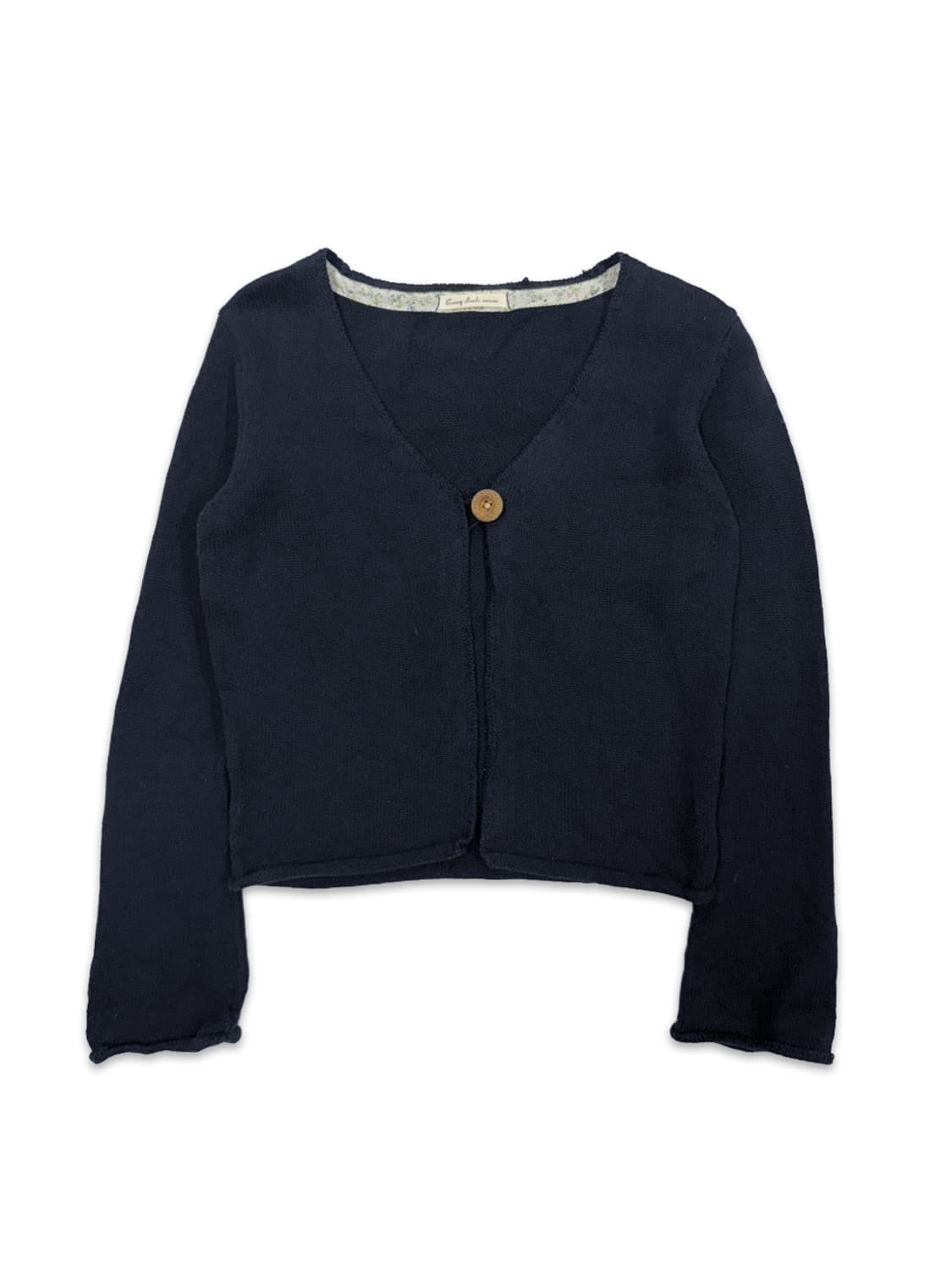 빈티지 네이비 모리 레이어드 가디건 세트 상품이미지3