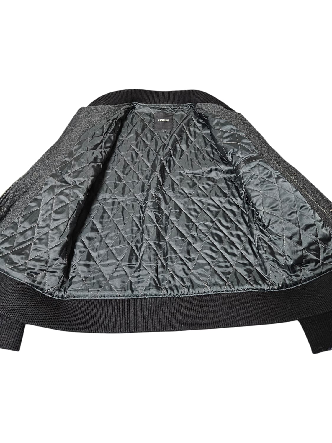 페이퍼리즘 양가죽 바시티자켓 L 상품이미지3