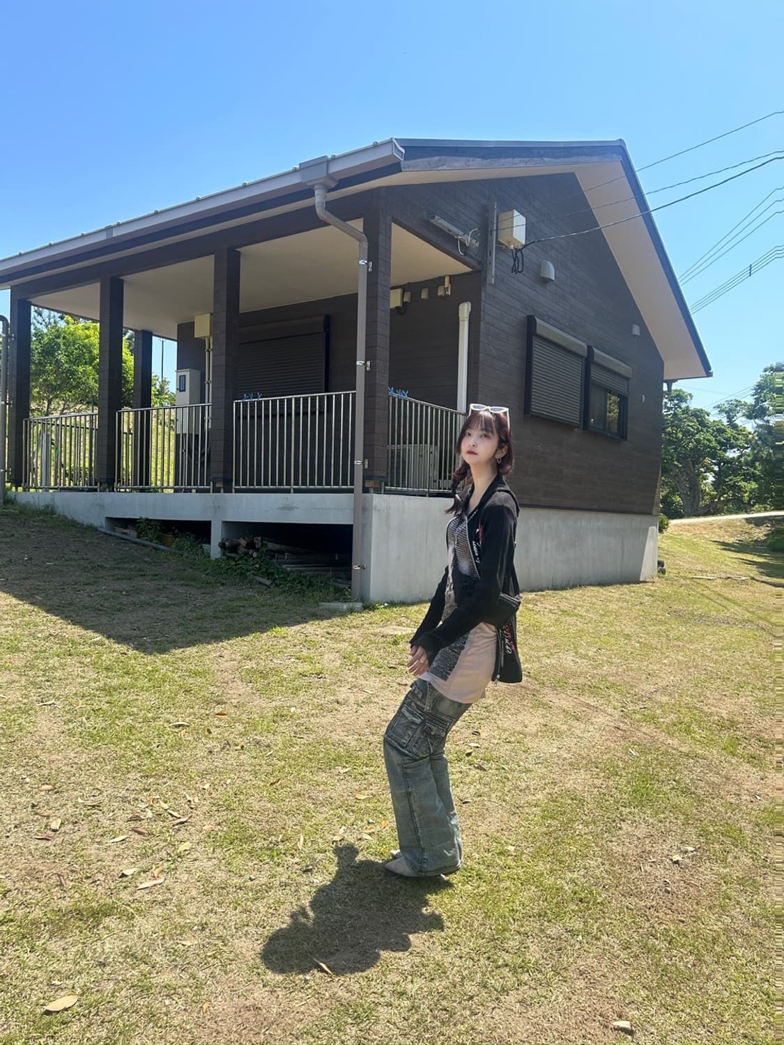 키치 하이틴 펑크 후드집업 상품이미지1