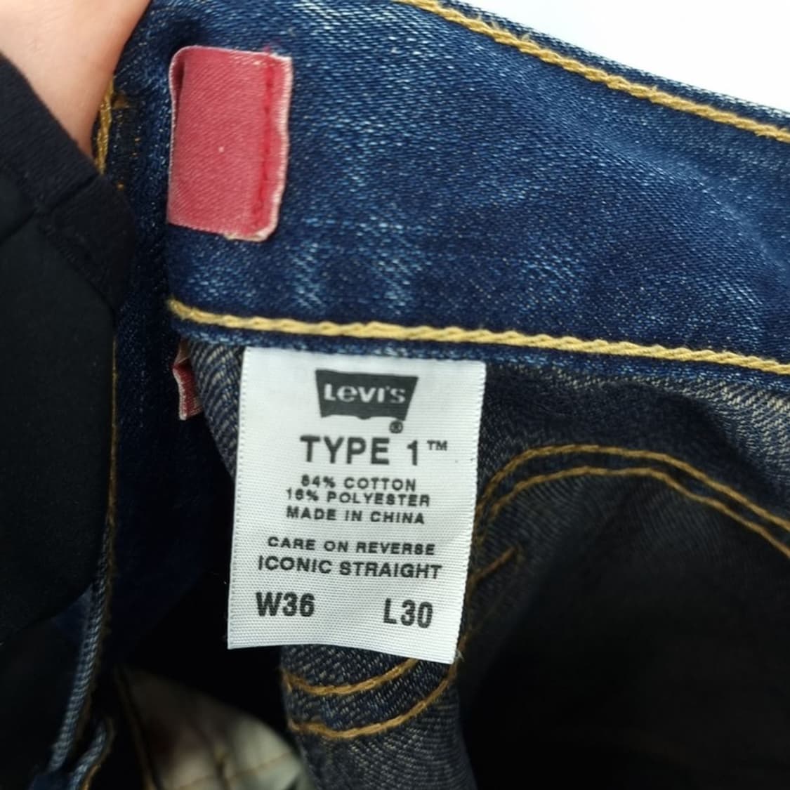 [리바이스] 타입원 루즈 스트레이트 데님 팬츠 청바지 M19075 상품이미지9