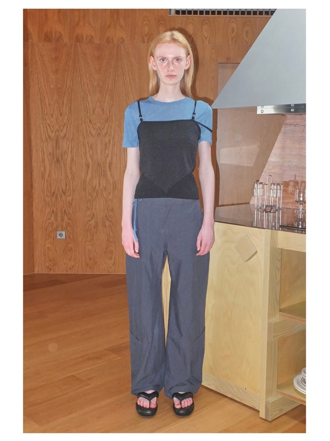 엔오르 RHOMBUS BEADS TOP 상품이미지2