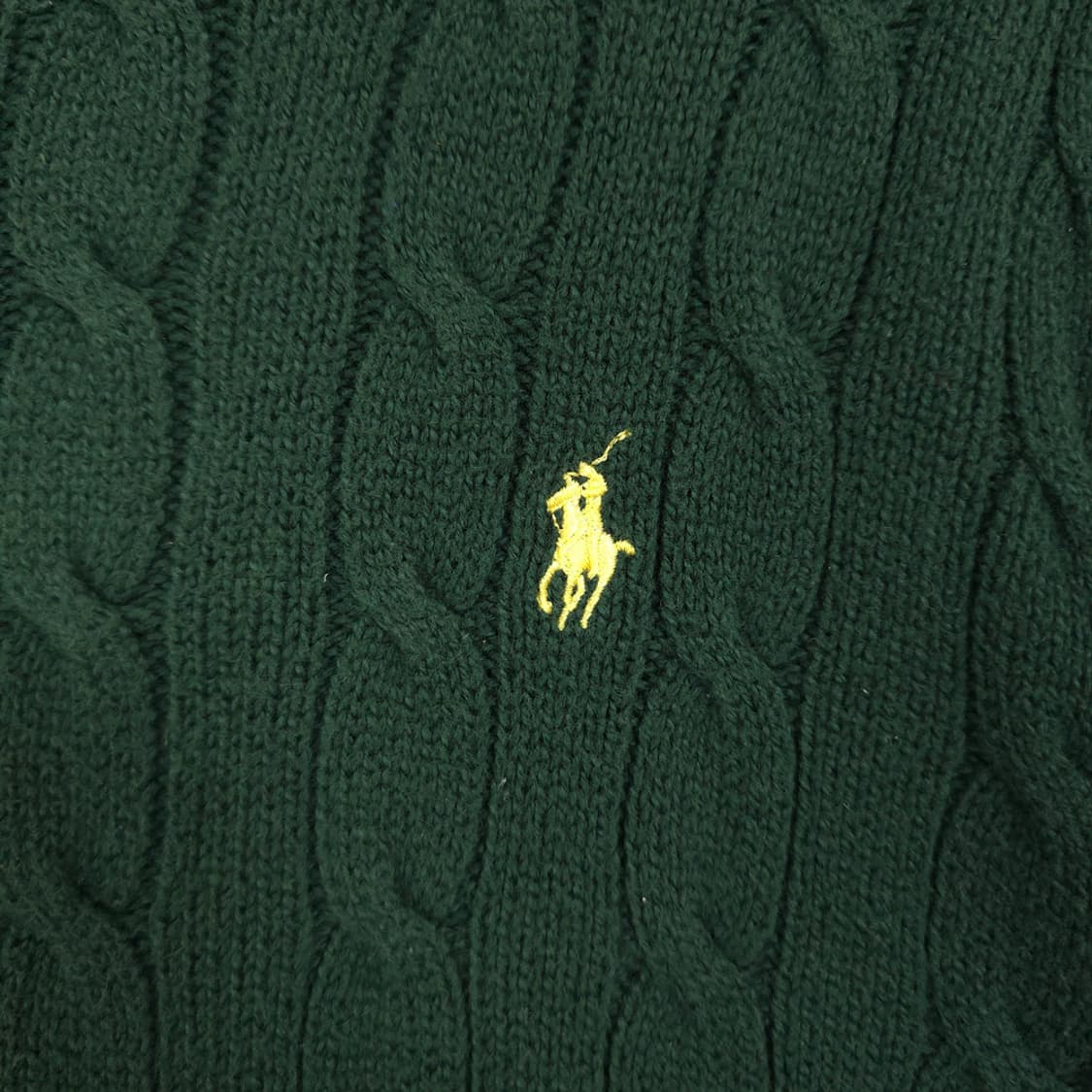 폴로 랄프 로렌 Polo 꽈배기 니트 S 상품이미지4
