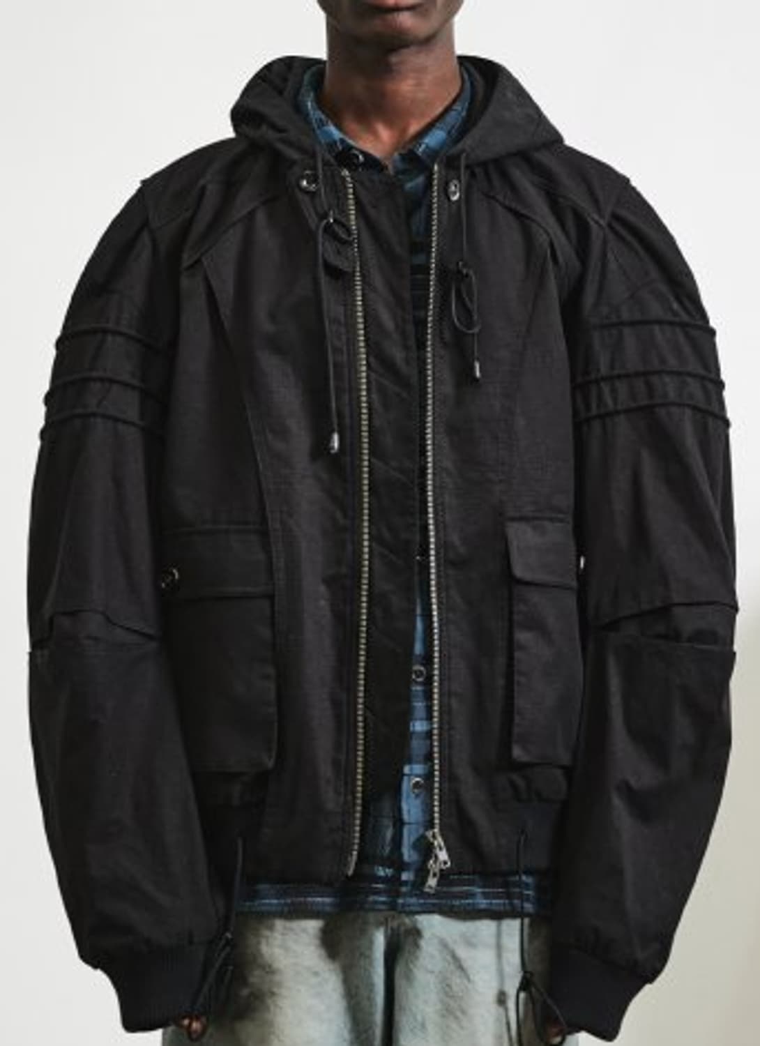 엘무드 쉐도우 밀리터리 후드 마원 MA-1 상품이미지1