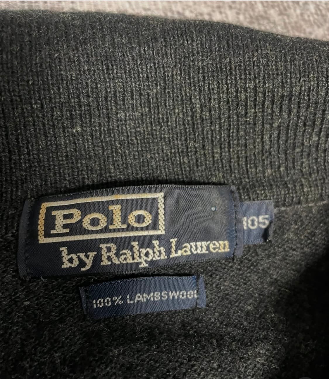 90s Polo RL  램스울 카라넥 니트 상품이미지5