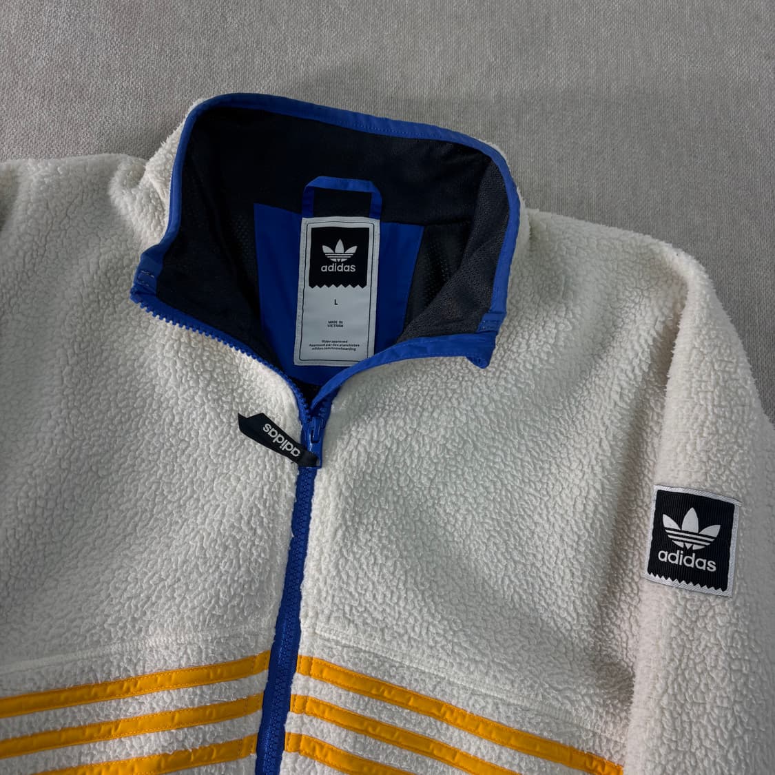 100 아디다스 셰르파 양털 플리스 집업 상품이미지3
