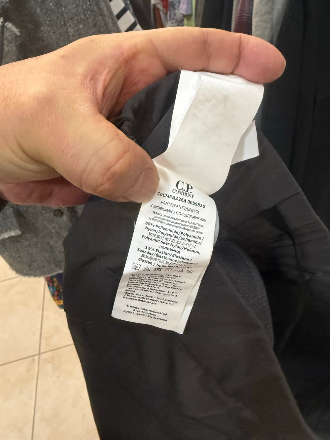 48/32/24ss 정품 cp컴퍼니 크롬-R 조거팬츠 팝니다 상품이미지8