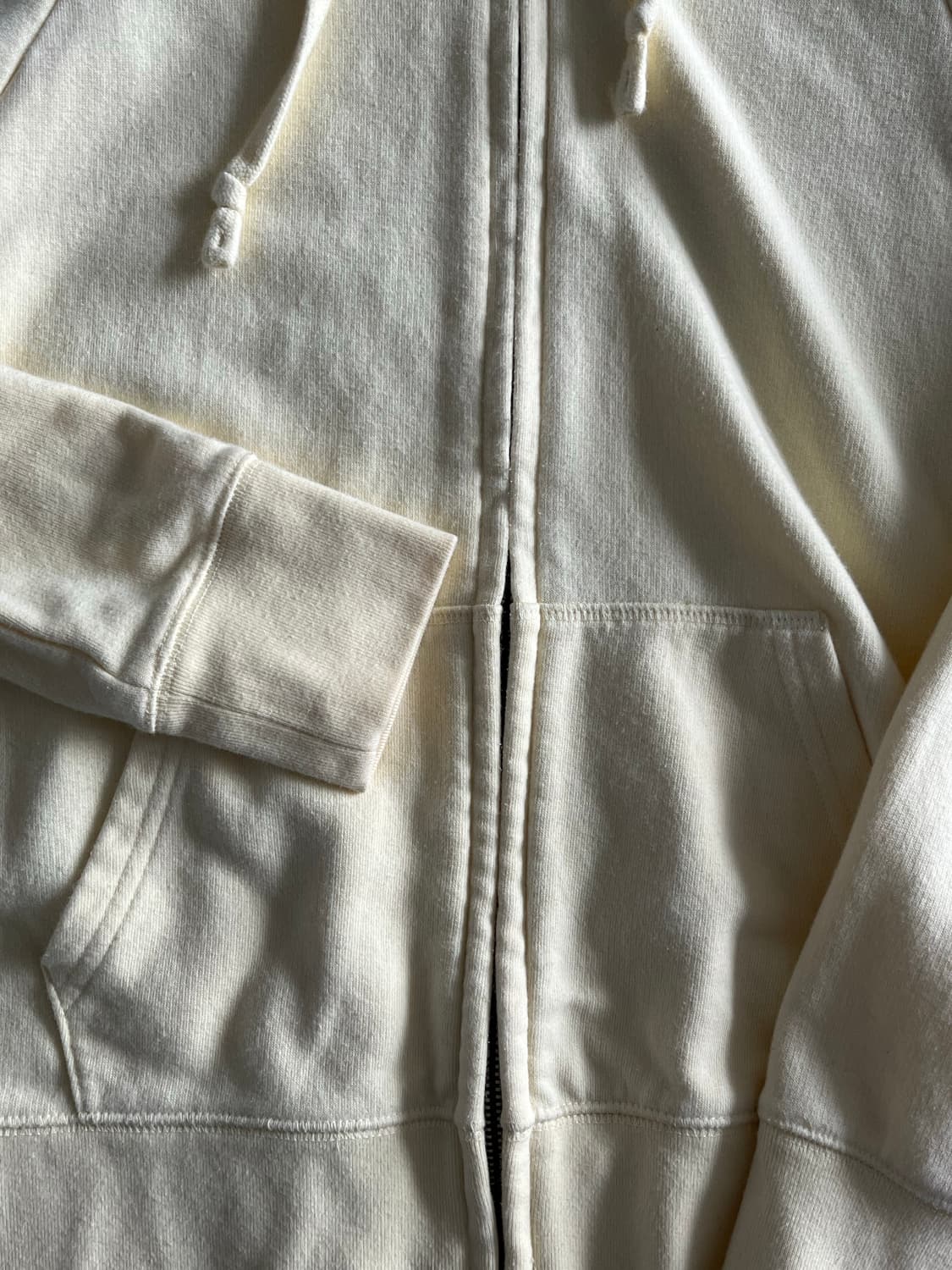 유니클로 후드집업 옐로우 M 상품이미지2