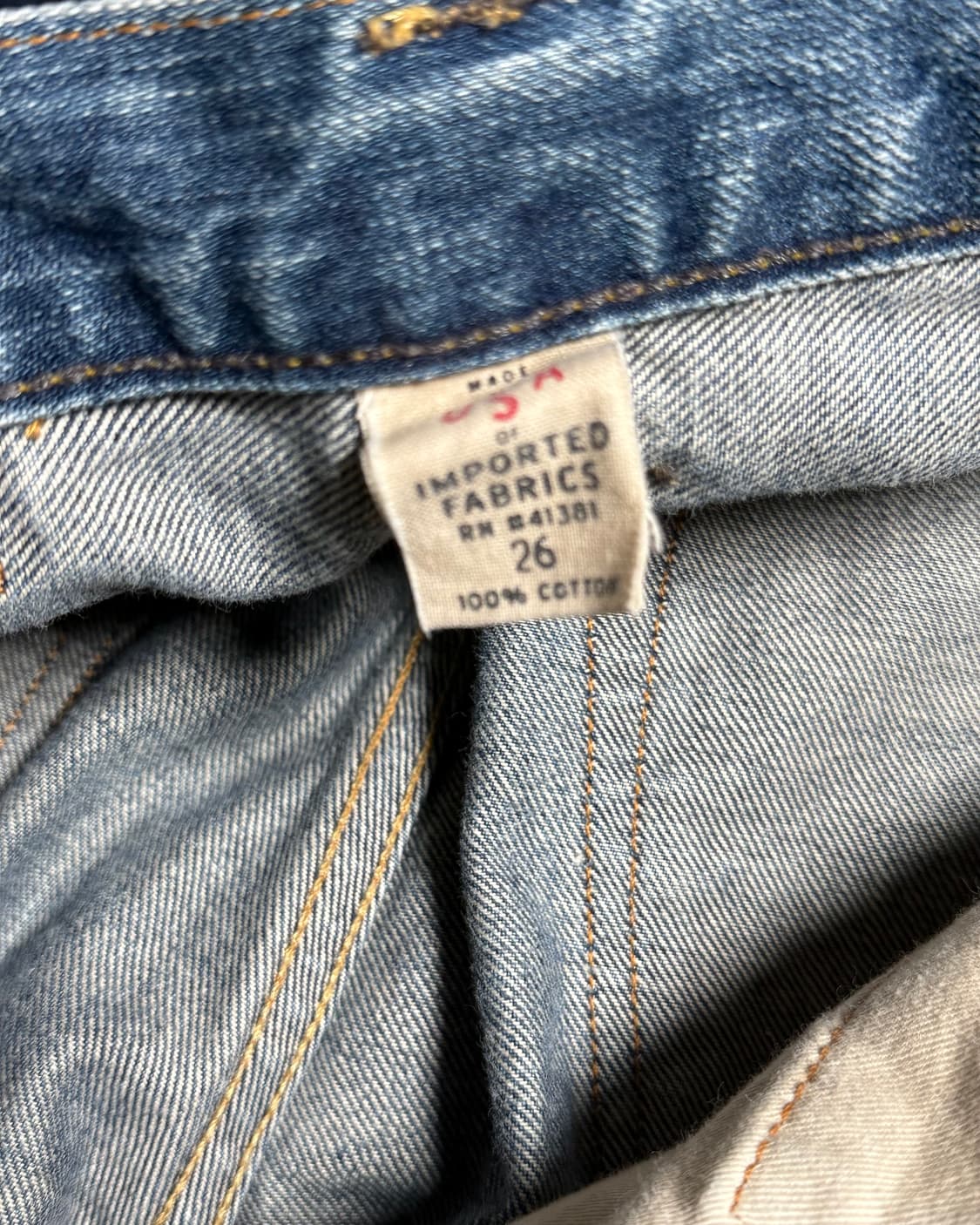 R.R.L 1936 버클백 데님 팬츠 노르망디 워시 26 상품이미지6