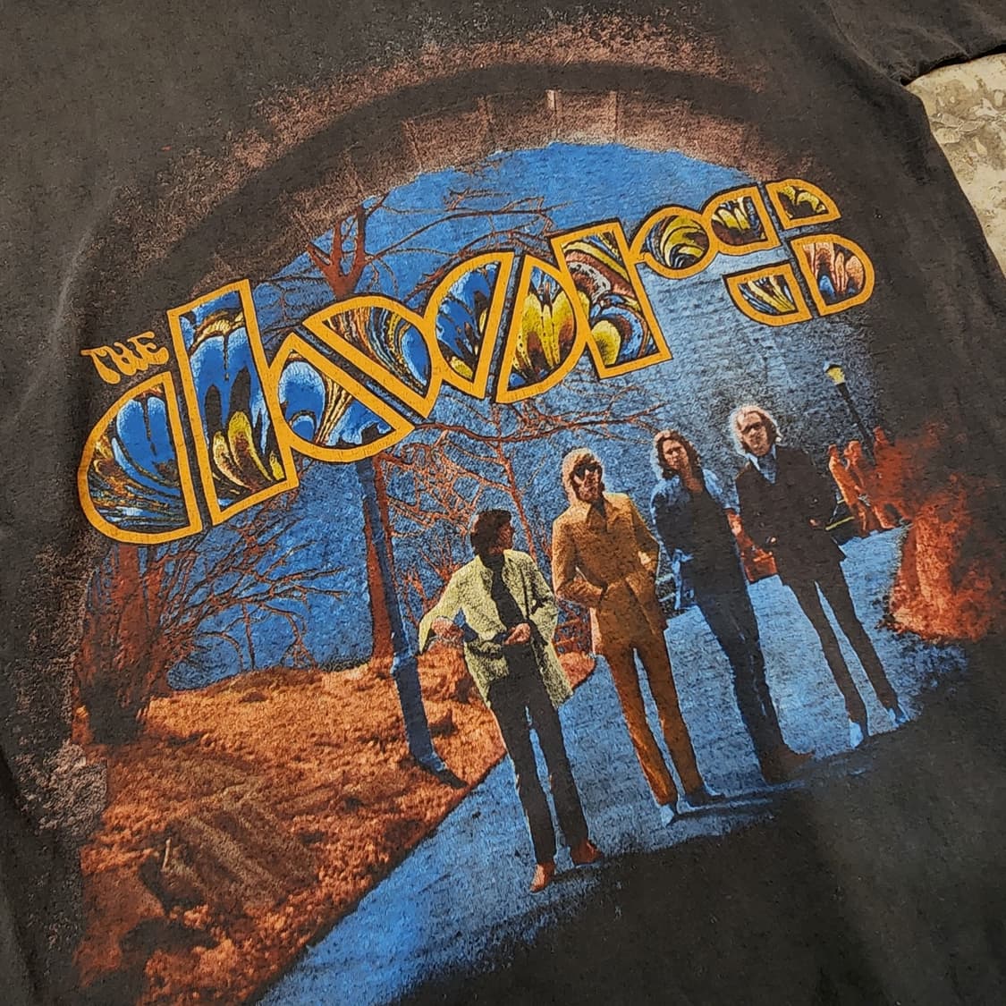 90's 더 도어즈 부틀렉 빈티지 밴드 티셔츠 상품이미지4