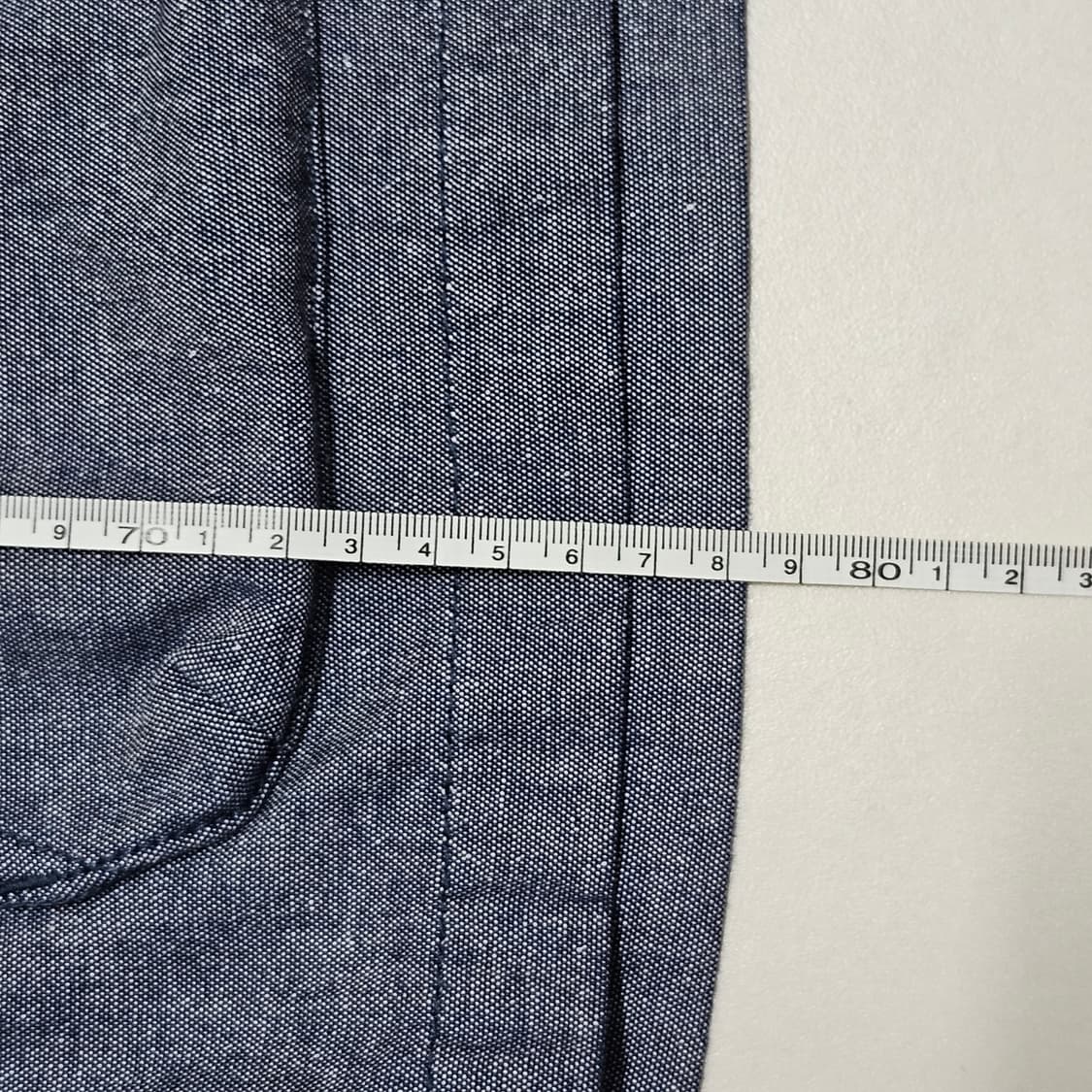 에디바우어 빈티지 샴브레이 워크자켓 XL 105-110 상품이미지8