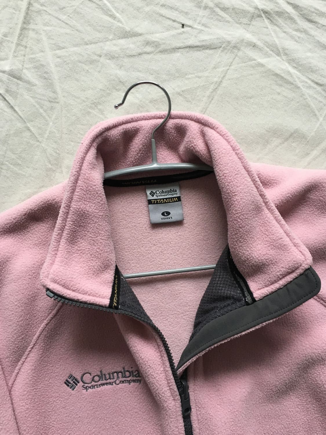 콜롬비아 자수로고 플리스 자켓 상품이미지4