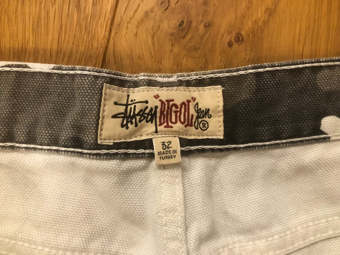 Stussy camo jean 상품이미지2