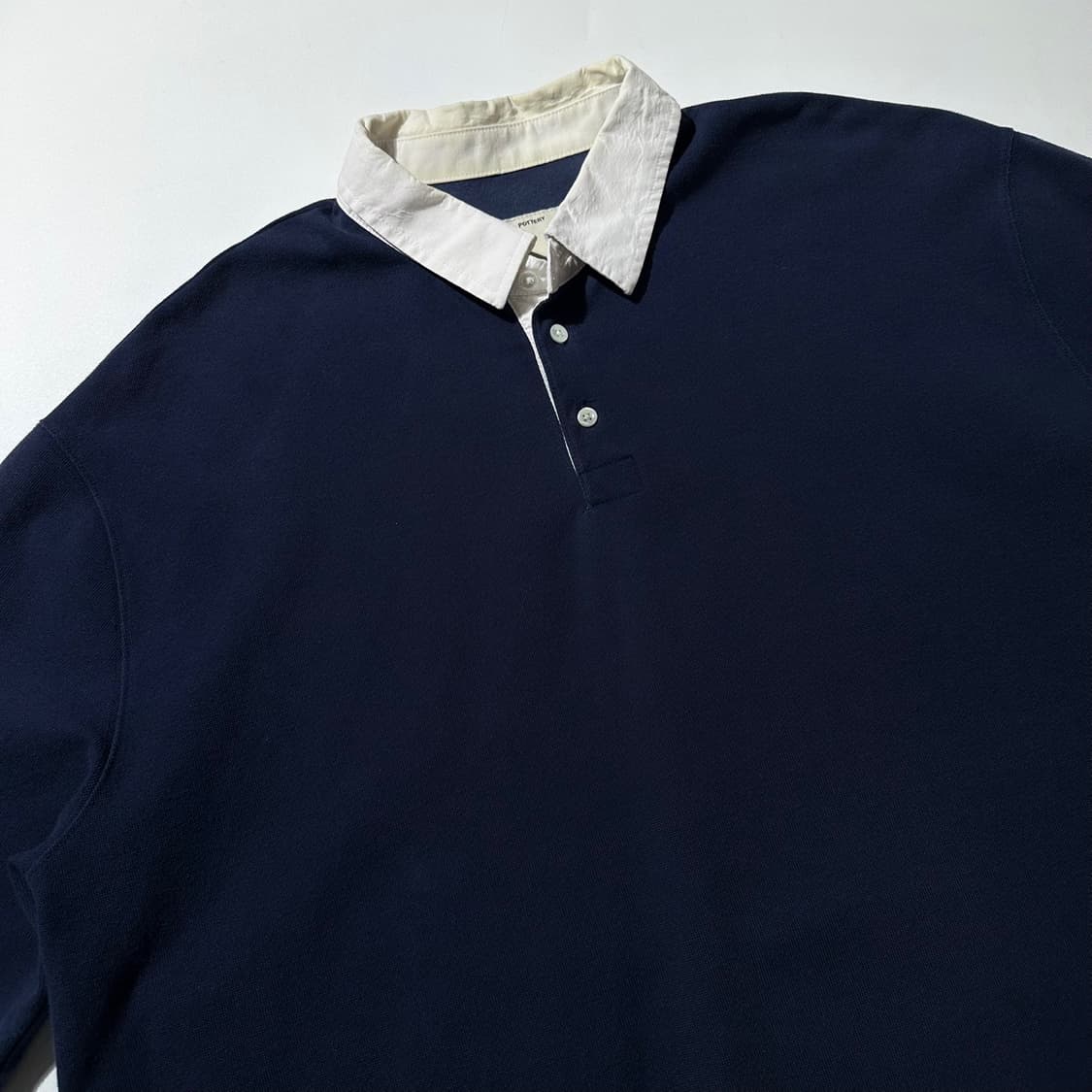 포터리 숏 슬리브 럭비 카라 반팔 티셔츠 상품이미지3