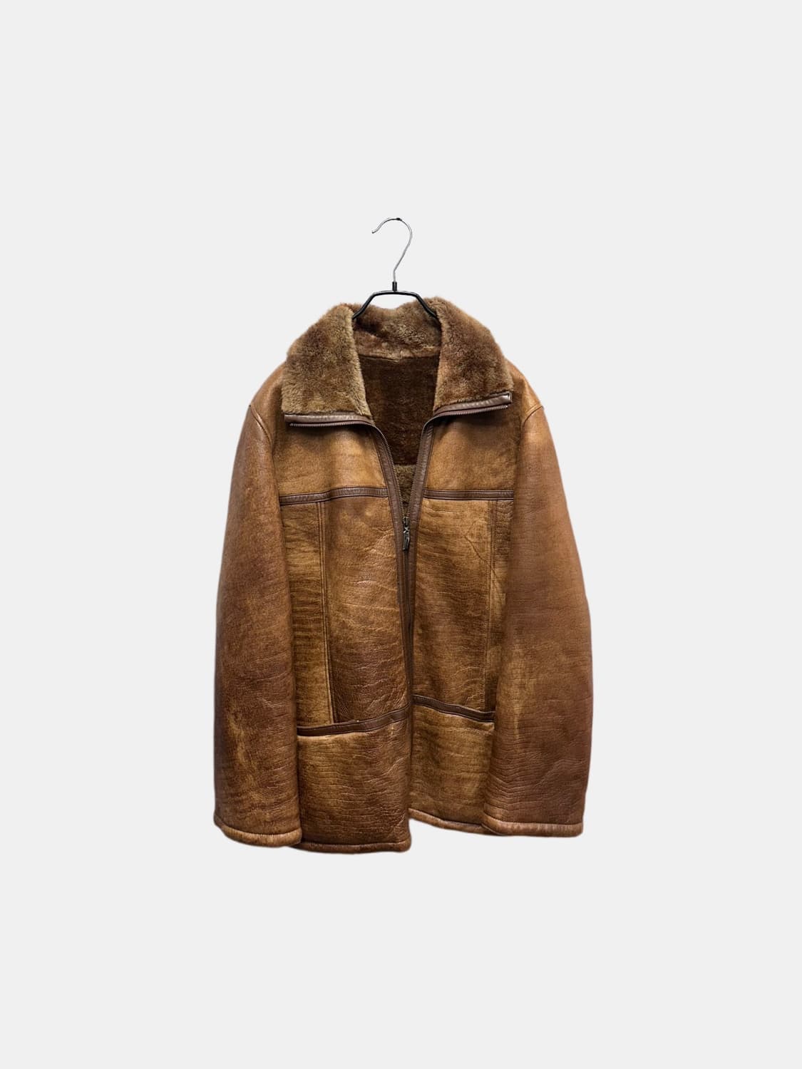 레베카 최연옥 양털 시어링 양가죽 무스탕 자켓 상품이미지2