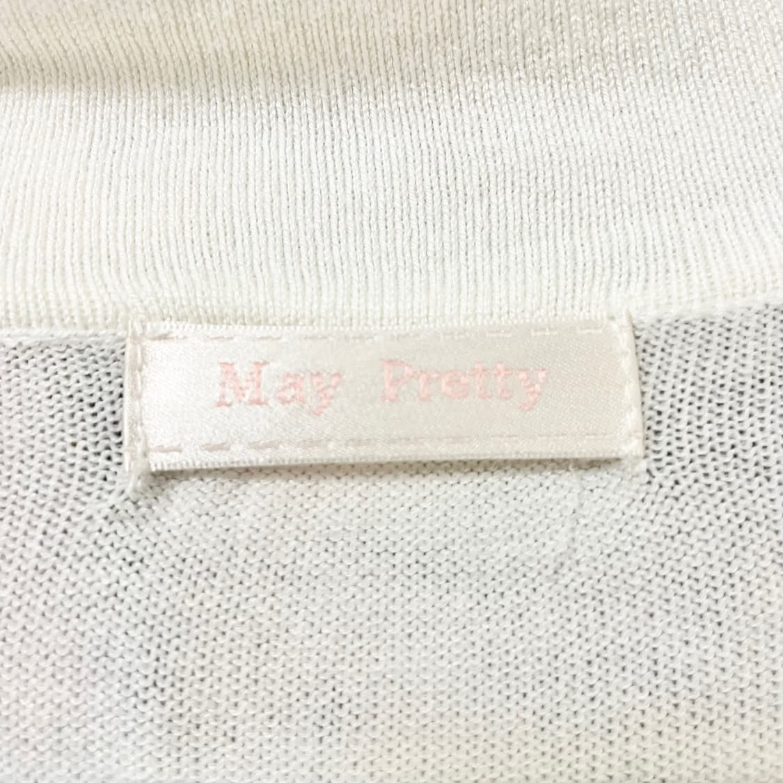May pretty 검핑 아가일 로걀탑 히메갸루 로맨틱갸루 러블리갸루 상품이미지5
