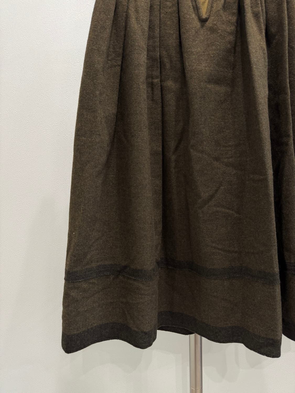 꼼데가르송 80s 울 큐프라 롱스커트 상품이미지7