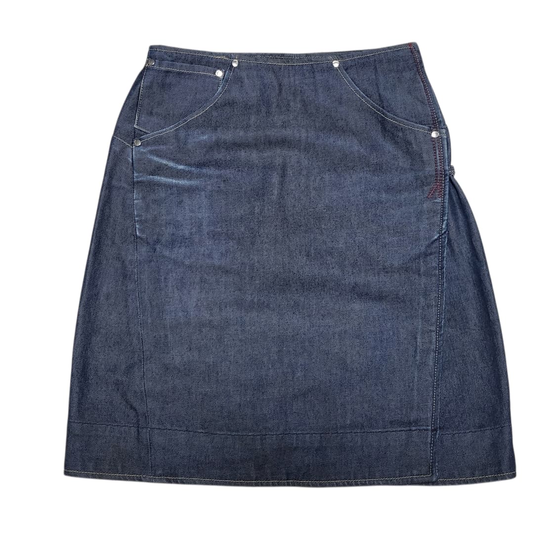 (27) 리바이스 데님 랩 스커트 리바이스 청치마 데님스커트 상품이미지2