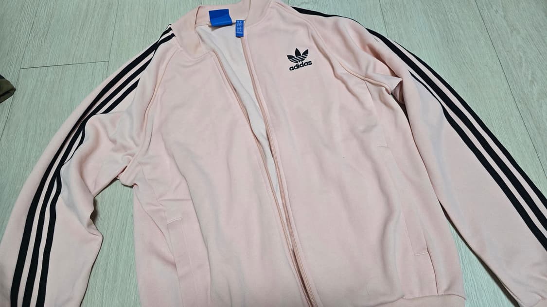 아디다스 빈티지 슈퍼스타 져지 핑크 상품이미지1