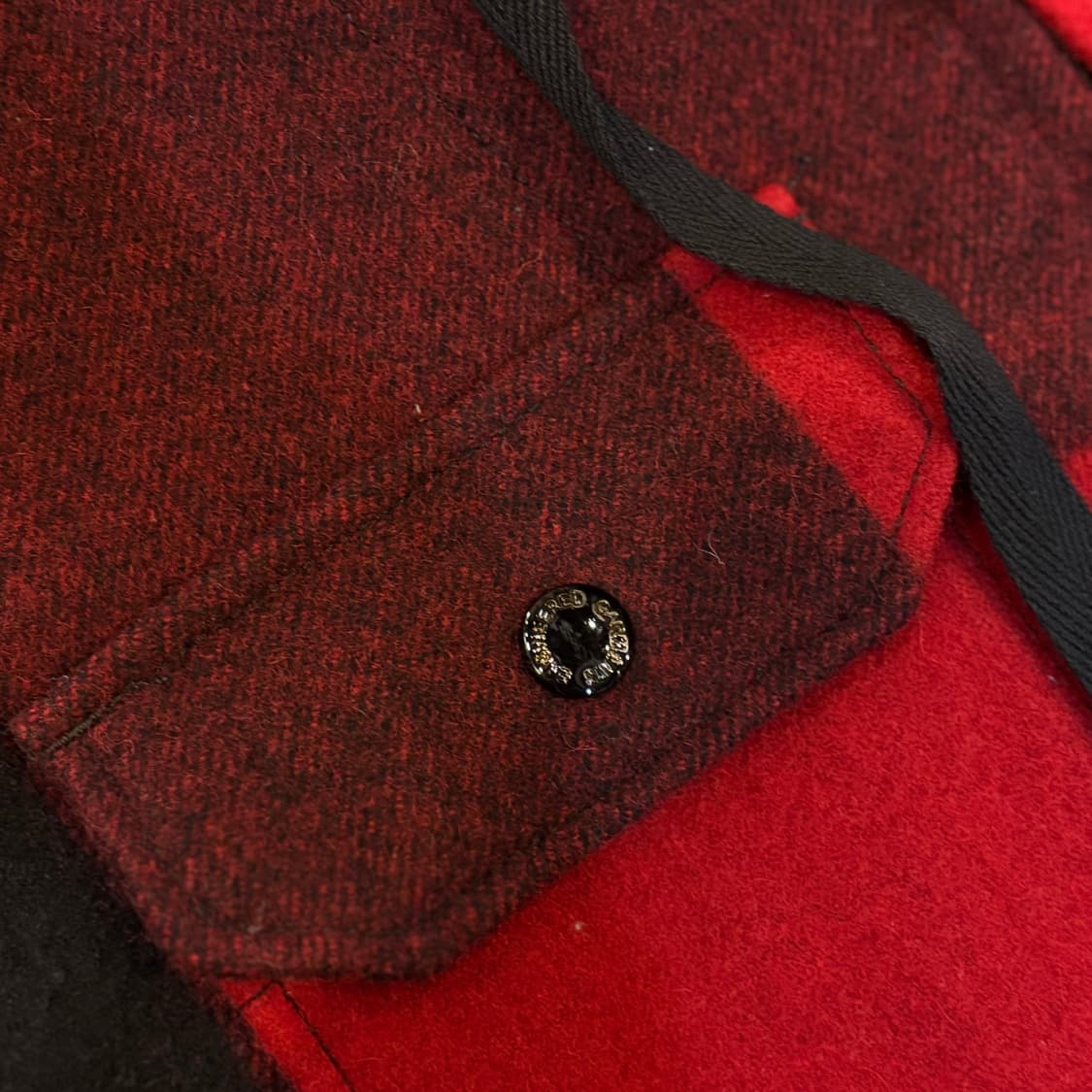 엔지니어드 가먼츠 FWK 울 후드코트 레드체크코트 상품이미지6