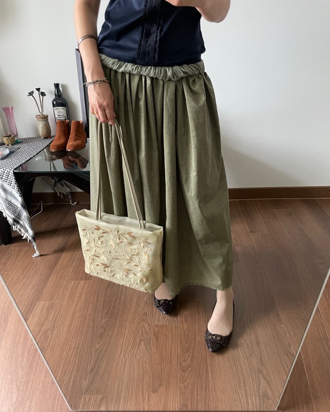 balloon long skirt 상품이미지5