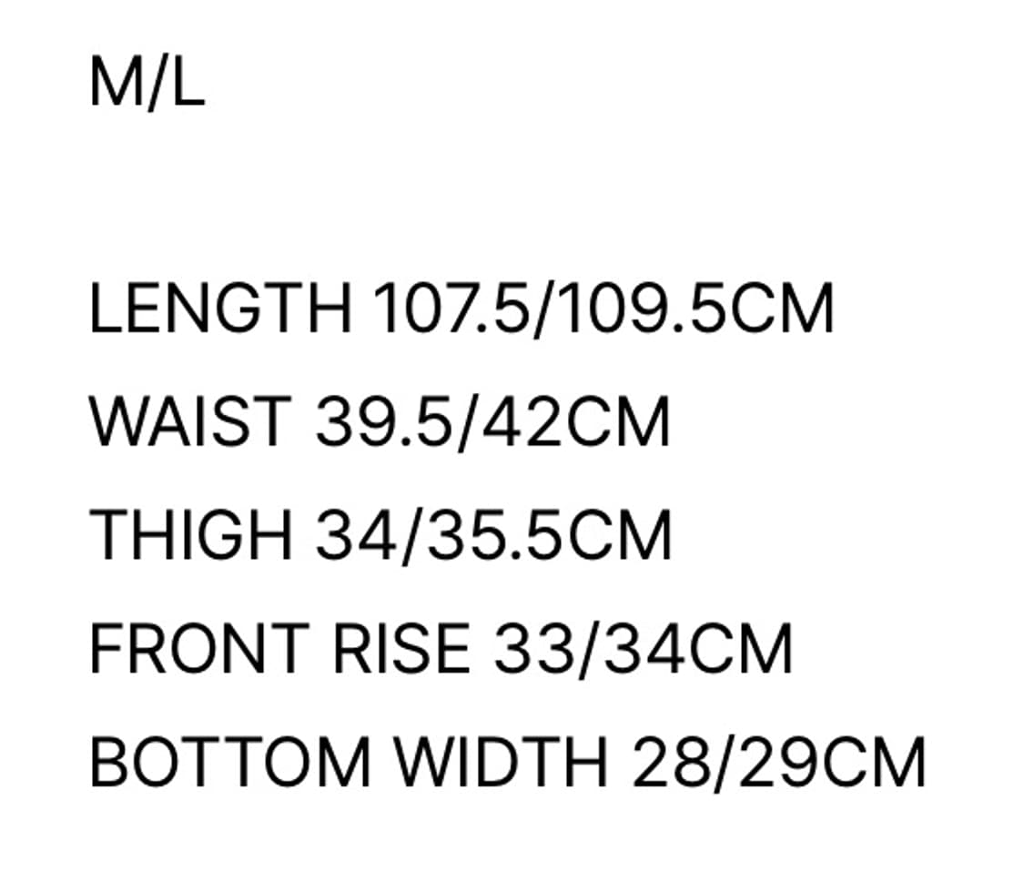 스키즘인듀싱 MI PANTS CHARCOAL (M) 상품이미지3