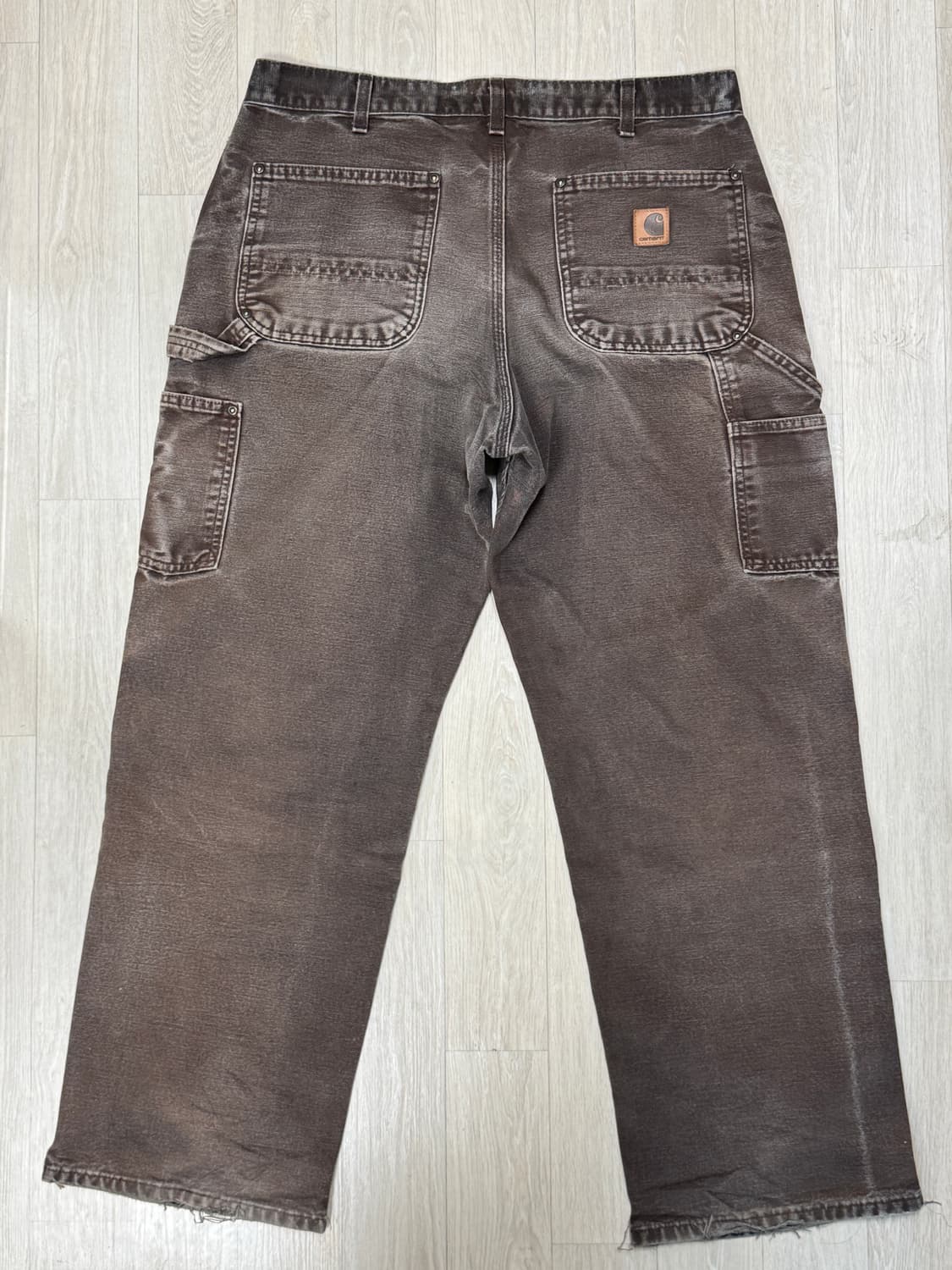 [34/30] 00s 칼하트 브라운 더블니 b136  상품이미지3