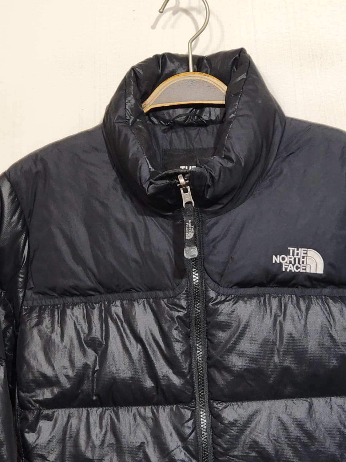 (M) 노스페이스 눕시패딩 점퍼 블랙 거위털 700 구스다운 자켓  상품이미지2