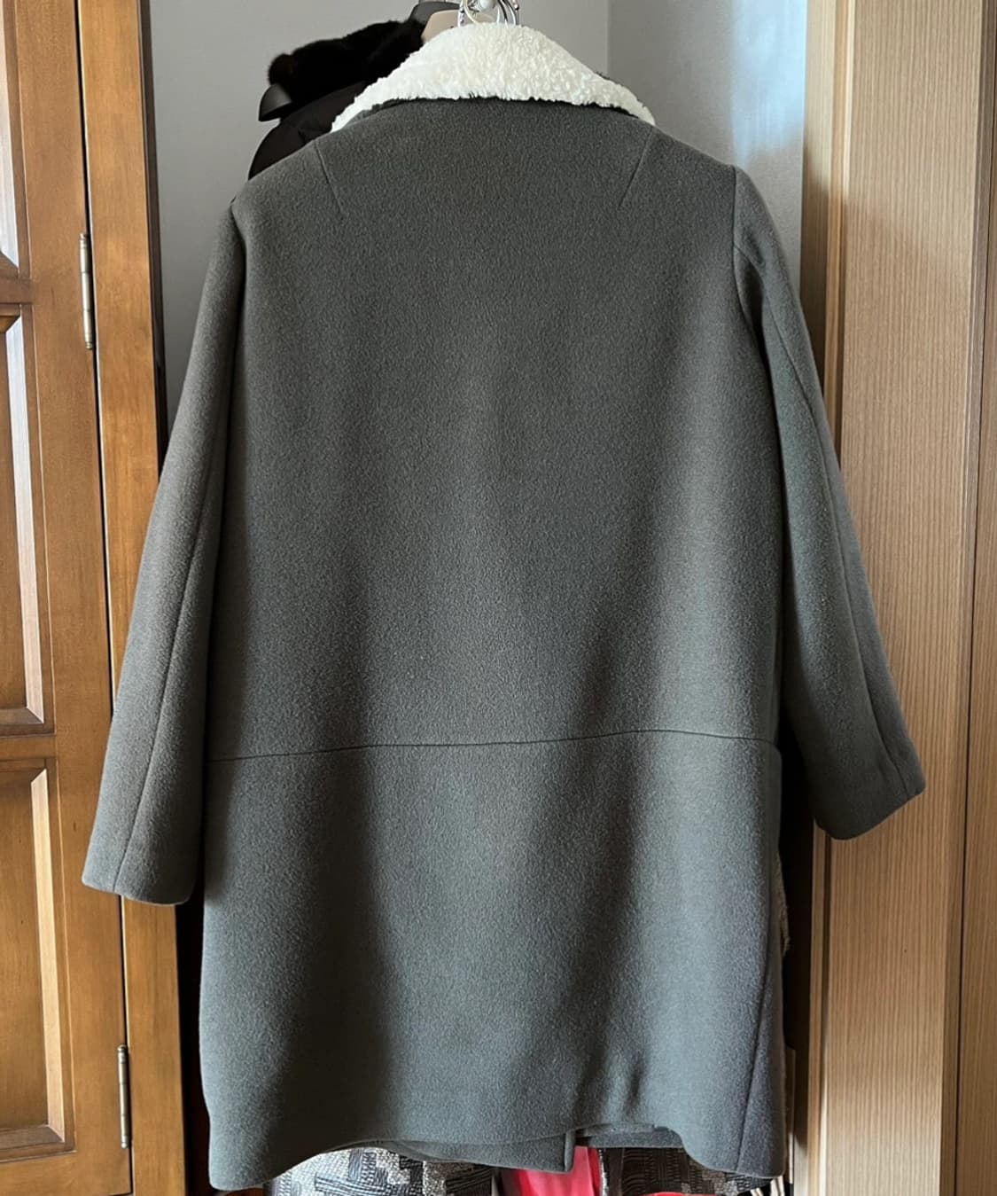 [Syudio Tomboy]스튜디오톰보이 카키브라운 롱코트 상품이미지2