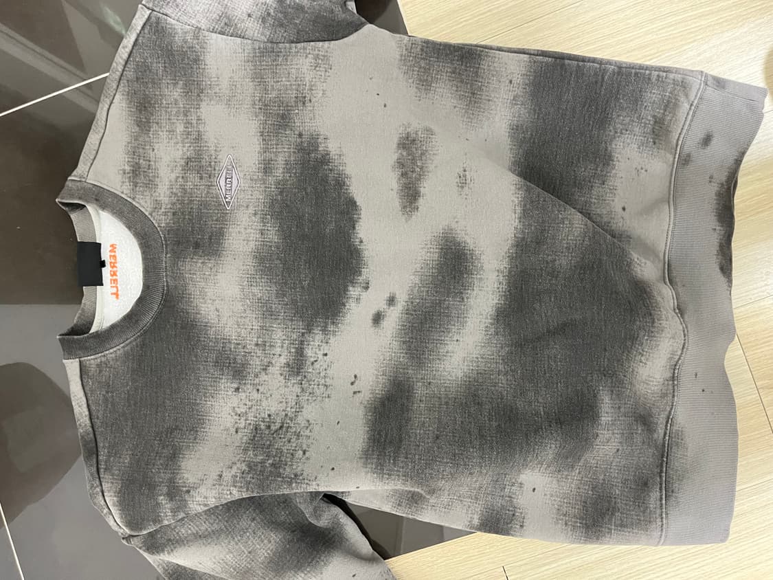 머렐 나염 기모 맨투맨 상품이미지1