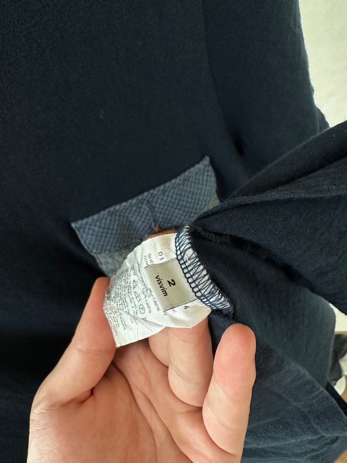 Visvim Indigo Dye Flap Pocket 상품이미지7