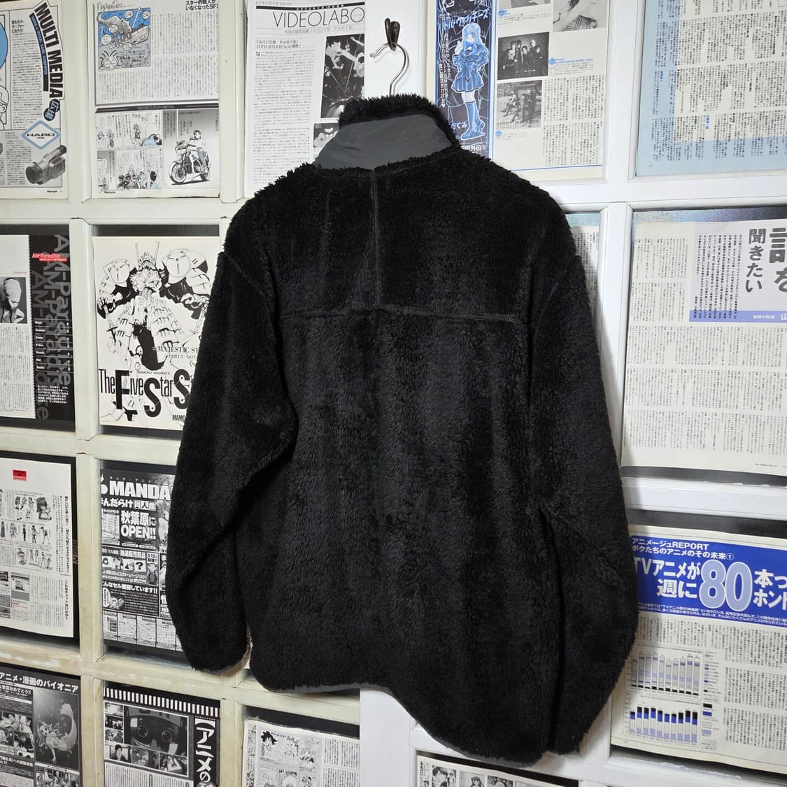 JPN 디키즈 포켓 블랙 후리스 집업 상품이미지5