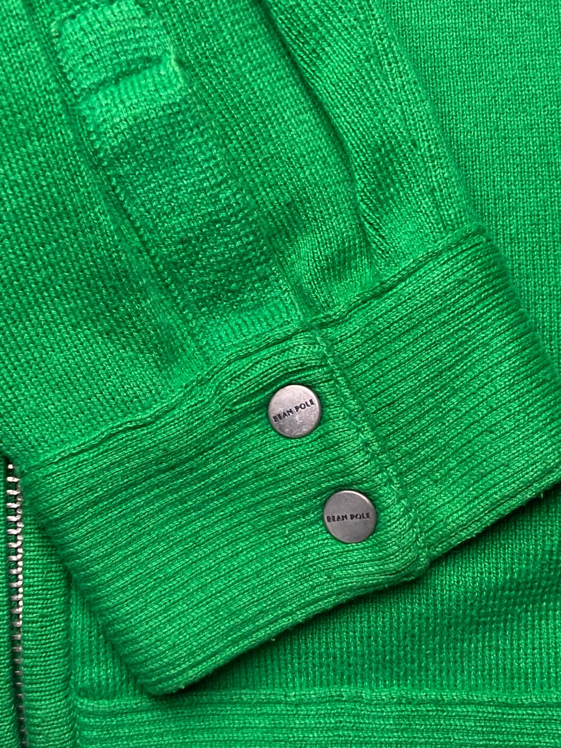빈폴 니트 집업 그린 (남녀공용) 상품이미지6