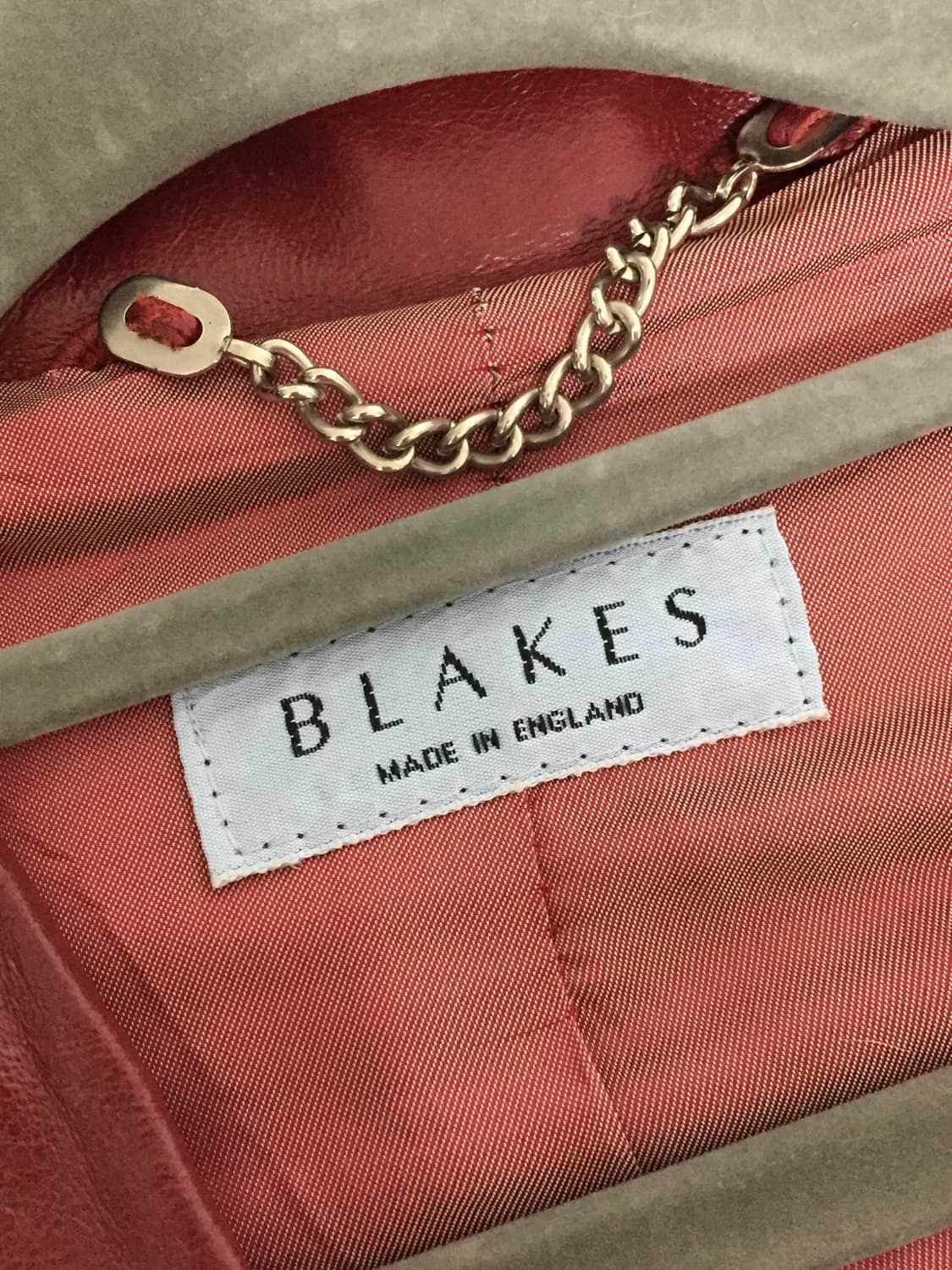 burgundy real leather jacket 상품이미지5