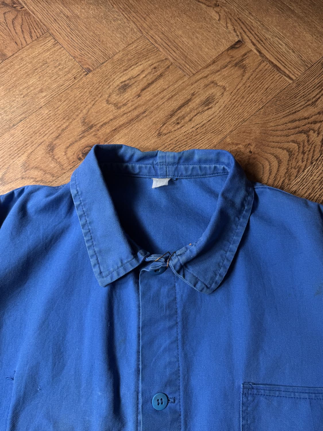 [XL]90's 더티워싱 프렌치 워크자켓 상품이미지2