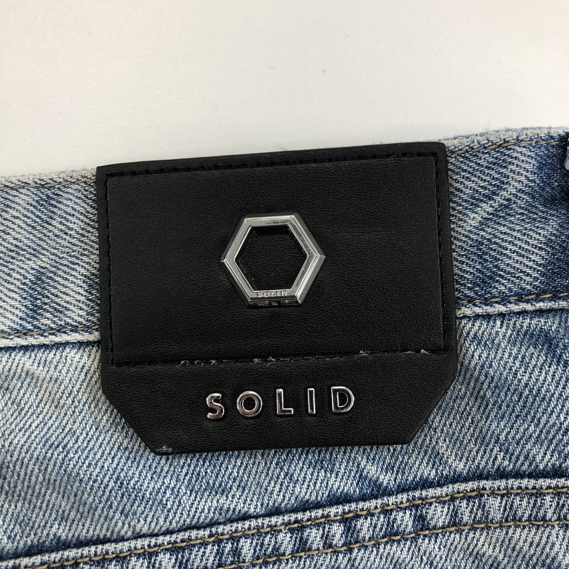 솔리드옴므 크롭 데님진 34-35 인치 상품이미지4