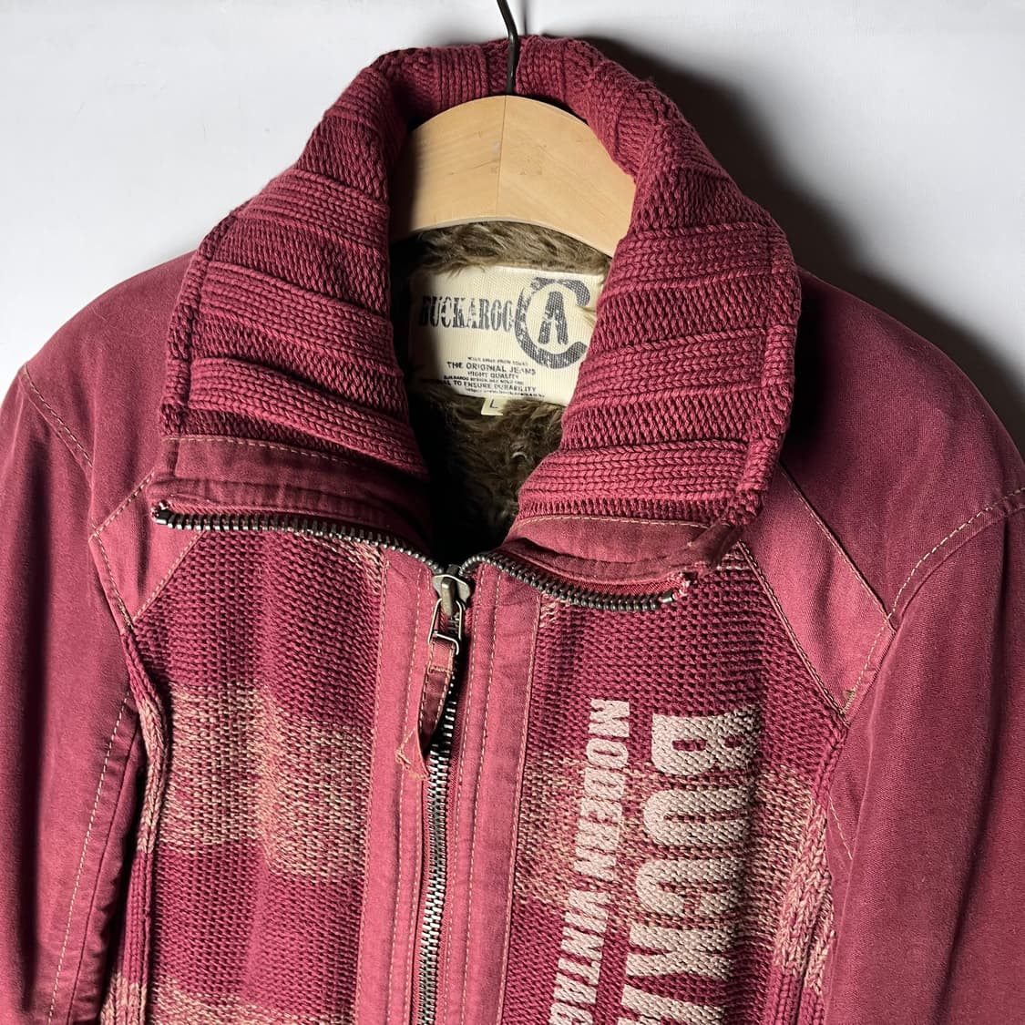 [Buckaroo] 버커루 y2k 펑크 쉐르파 자켓 상품이미지3