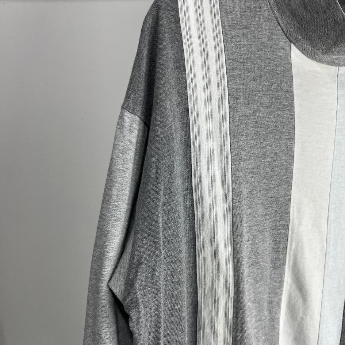 꼼데가르송 AD1992 다나카 옴므 패치워크 모크넥 티셔츠 상품이미지2