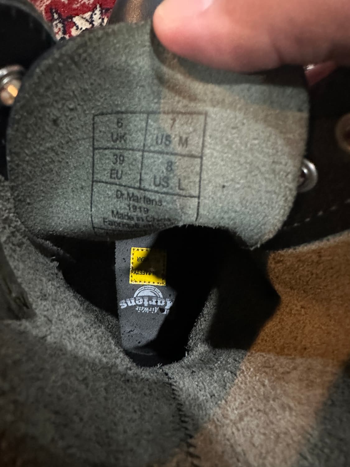 닥터마틴 1919 부츠uk6(250) 상품이미지10