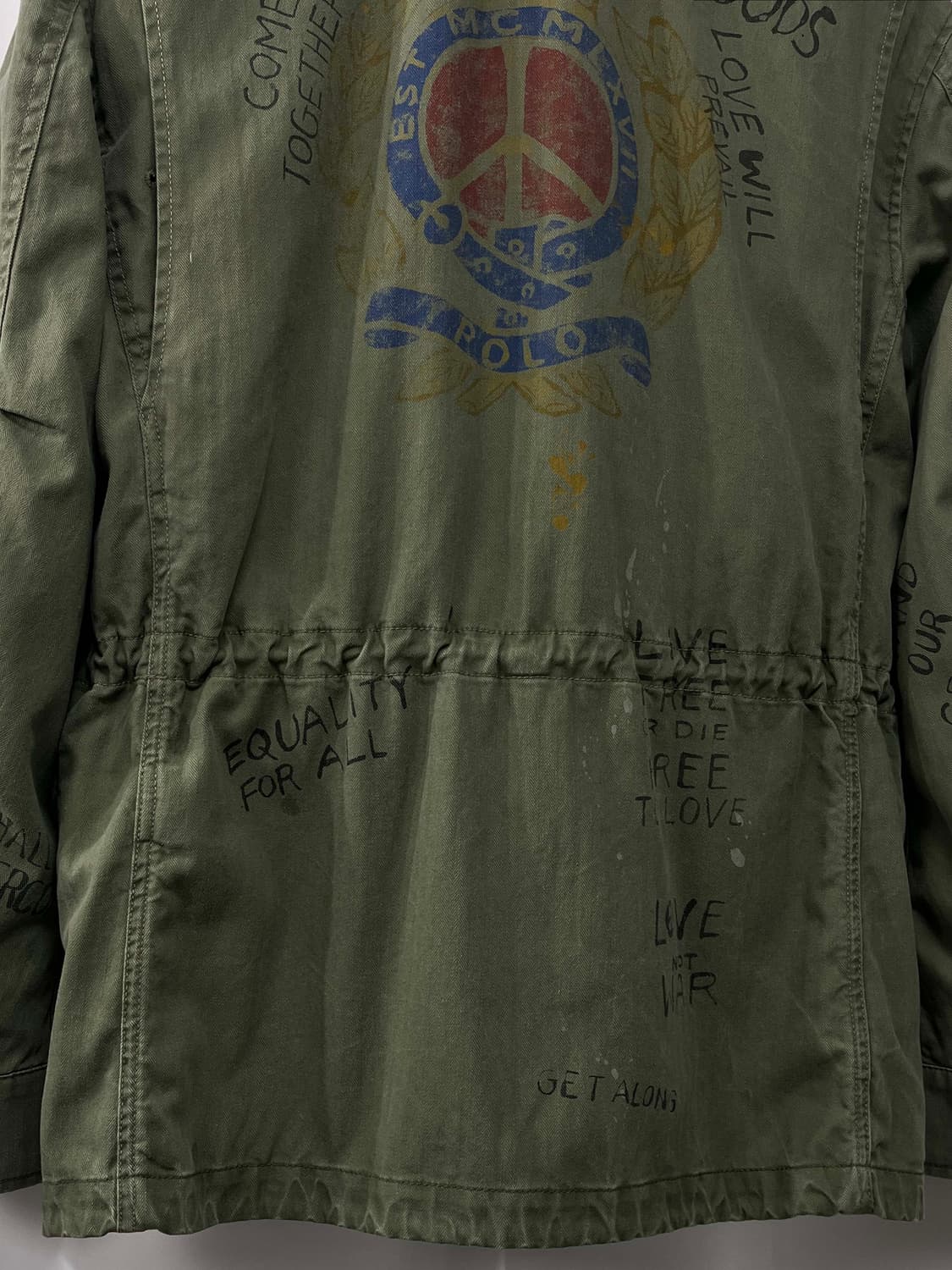 폴로 랄프로렌 올오버 피스 그래피티 M65 유틸리티 필드 자켓 상품이미지9