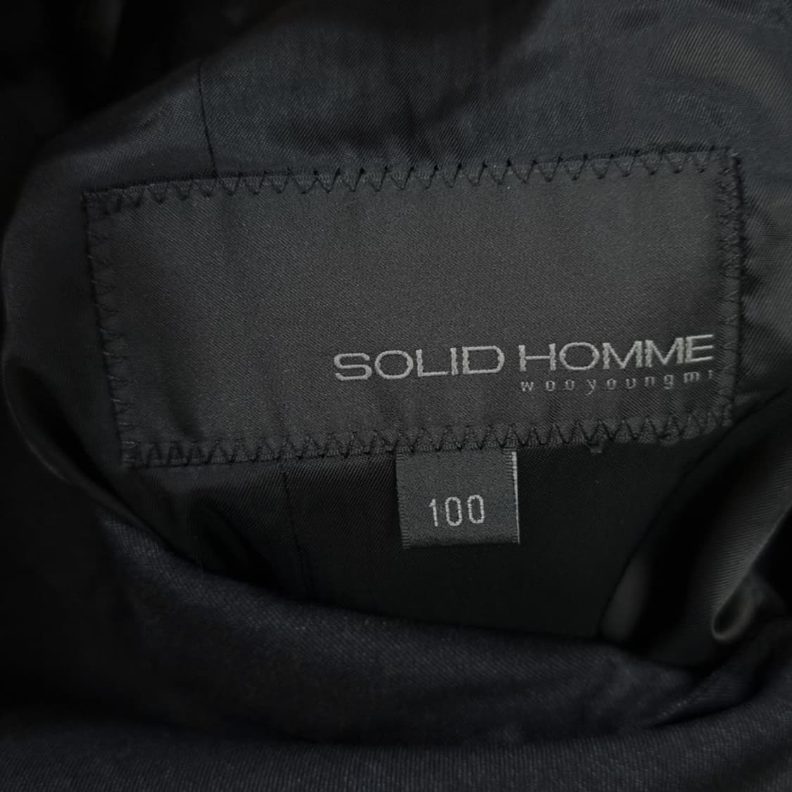 솔리드옴므 캐시미어 혼방 투버튼 블레이저 자켓 P01154 상품이미지8