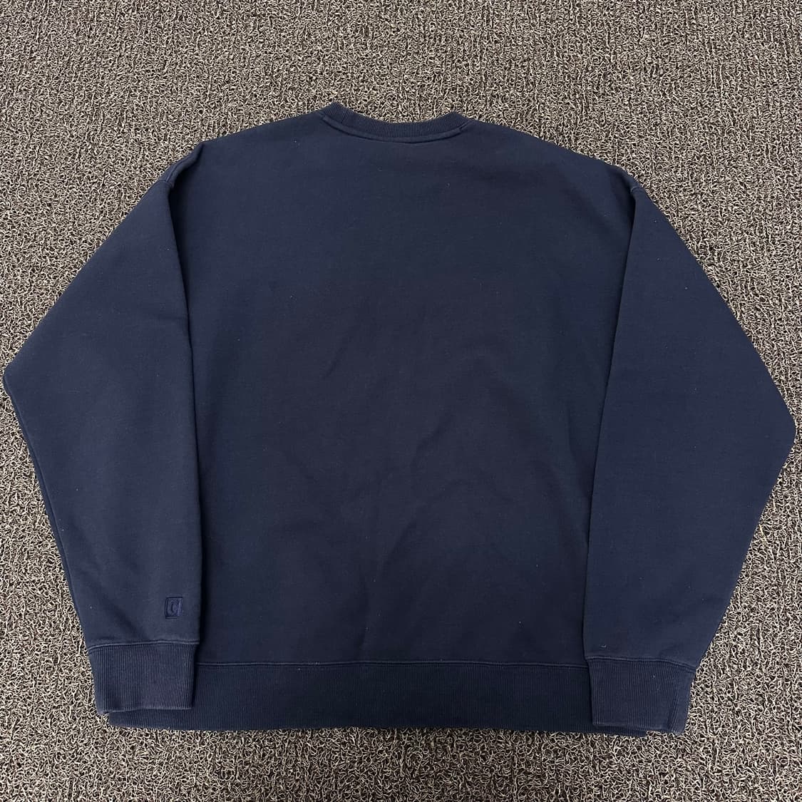 커버낫 기모 맨투맨 네이비 XL 상품이미지4