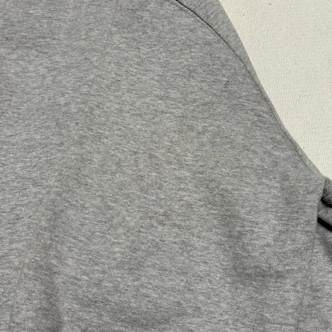 L 메종키츠네 폭스헤드 그레이 맨투맨 상품이미지5