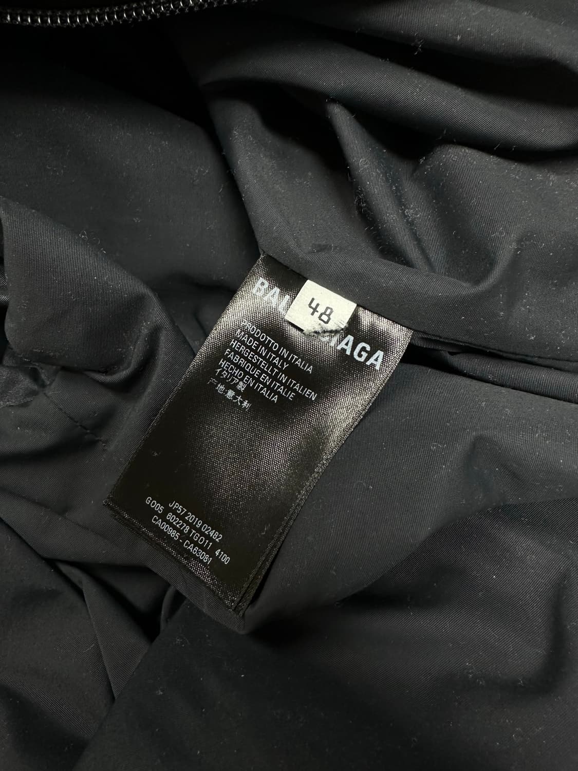 [48]발렌시아가 남성 아이콘 레이어드 트랙 윈드브레이커 집업 자켓 상품이미지7