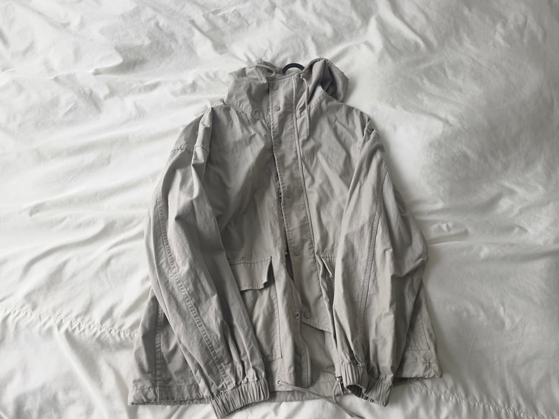 파르티멘토 코드 후드집업 자켓 스모크 그레이 L 상품이미지1