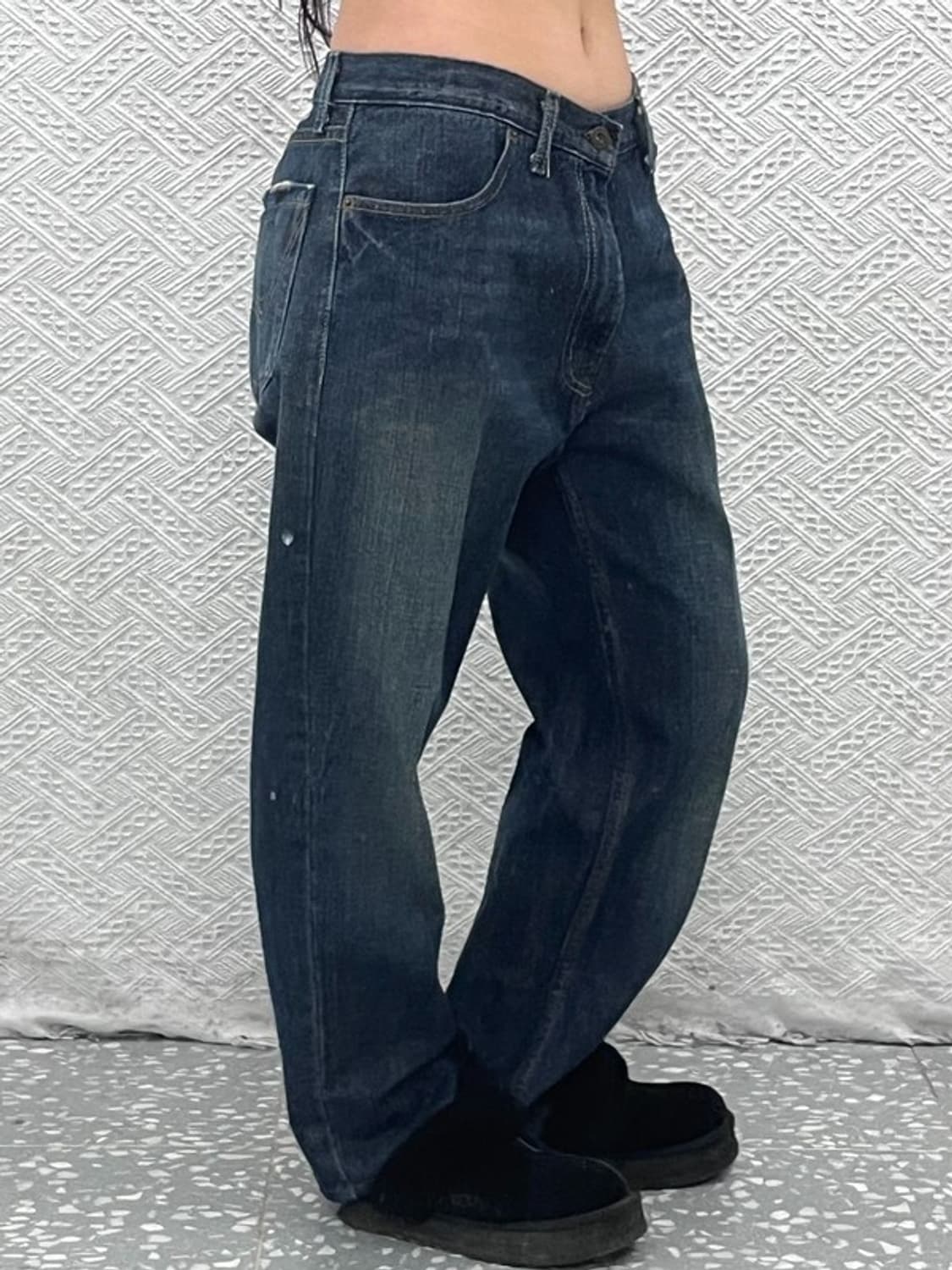 디키즈 올드스쿨 빈티지 워싱 데님팬츠 36인치 C07712 상품이미지2