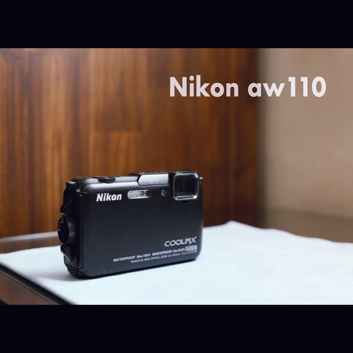 레어<A+급><한글> 니콘 aw110 (aw100) 블랙 빈티지 디카 상품이미지9