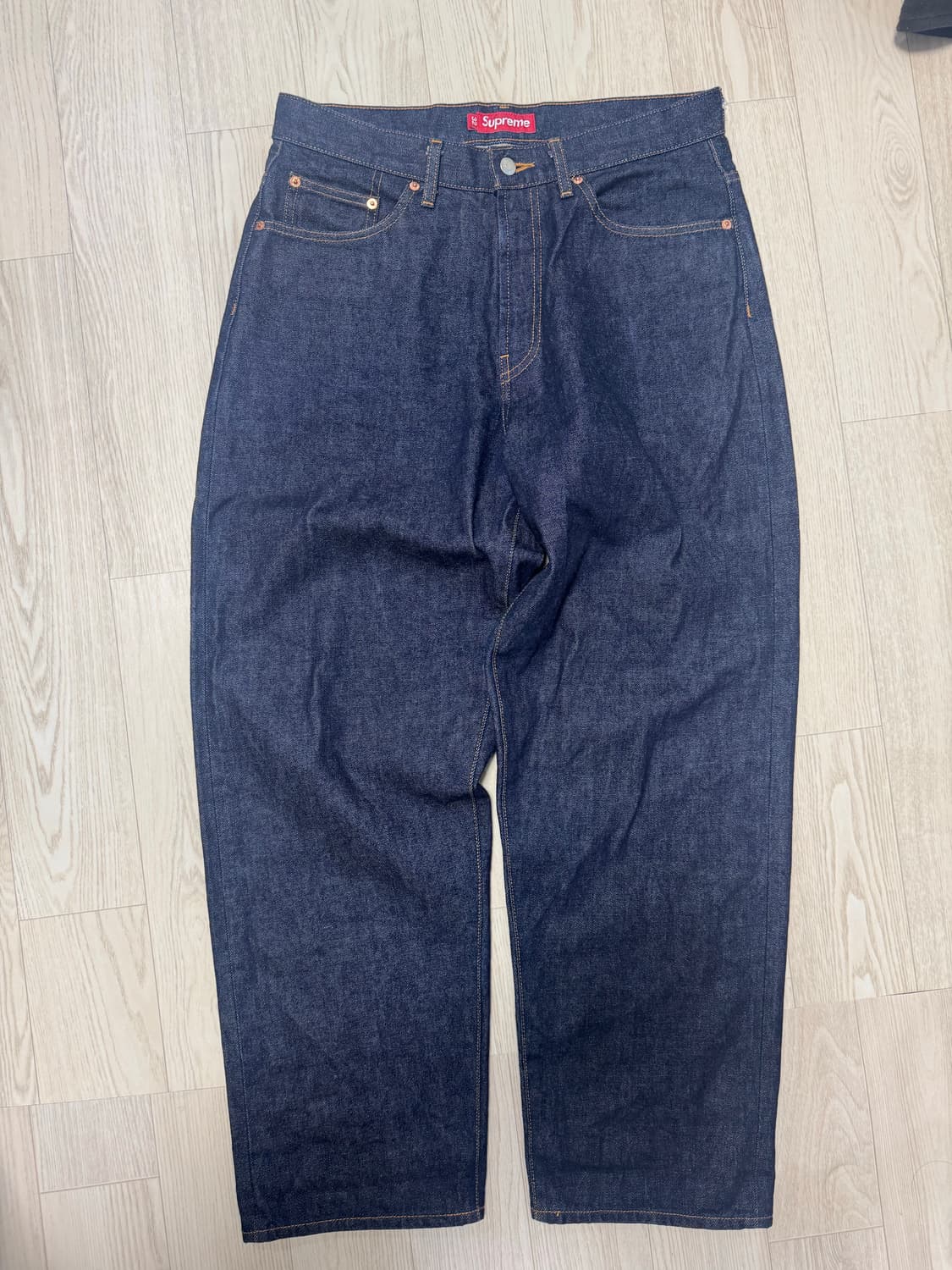 슈프림 배기진 셀비지 상품이미지1