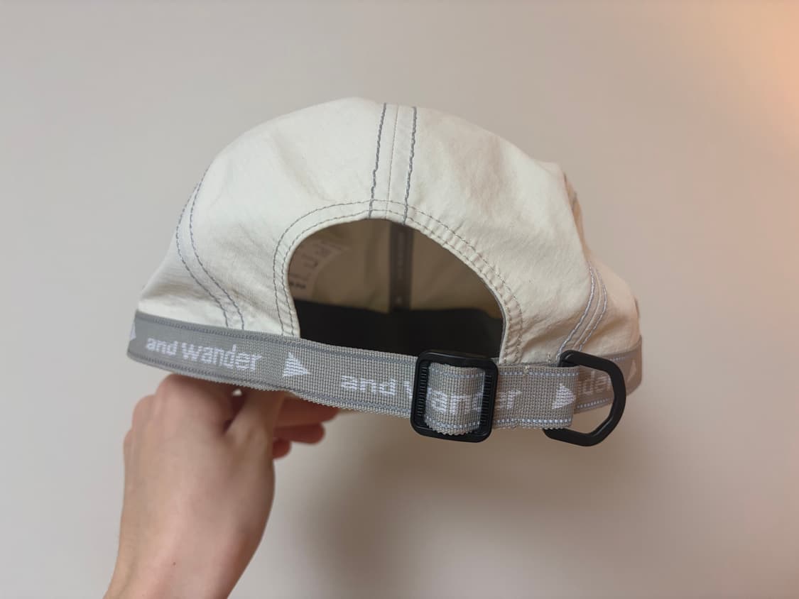 And Wander 앤드 원더 JQ 테이프캡 (오프화이트) 상품이미지6