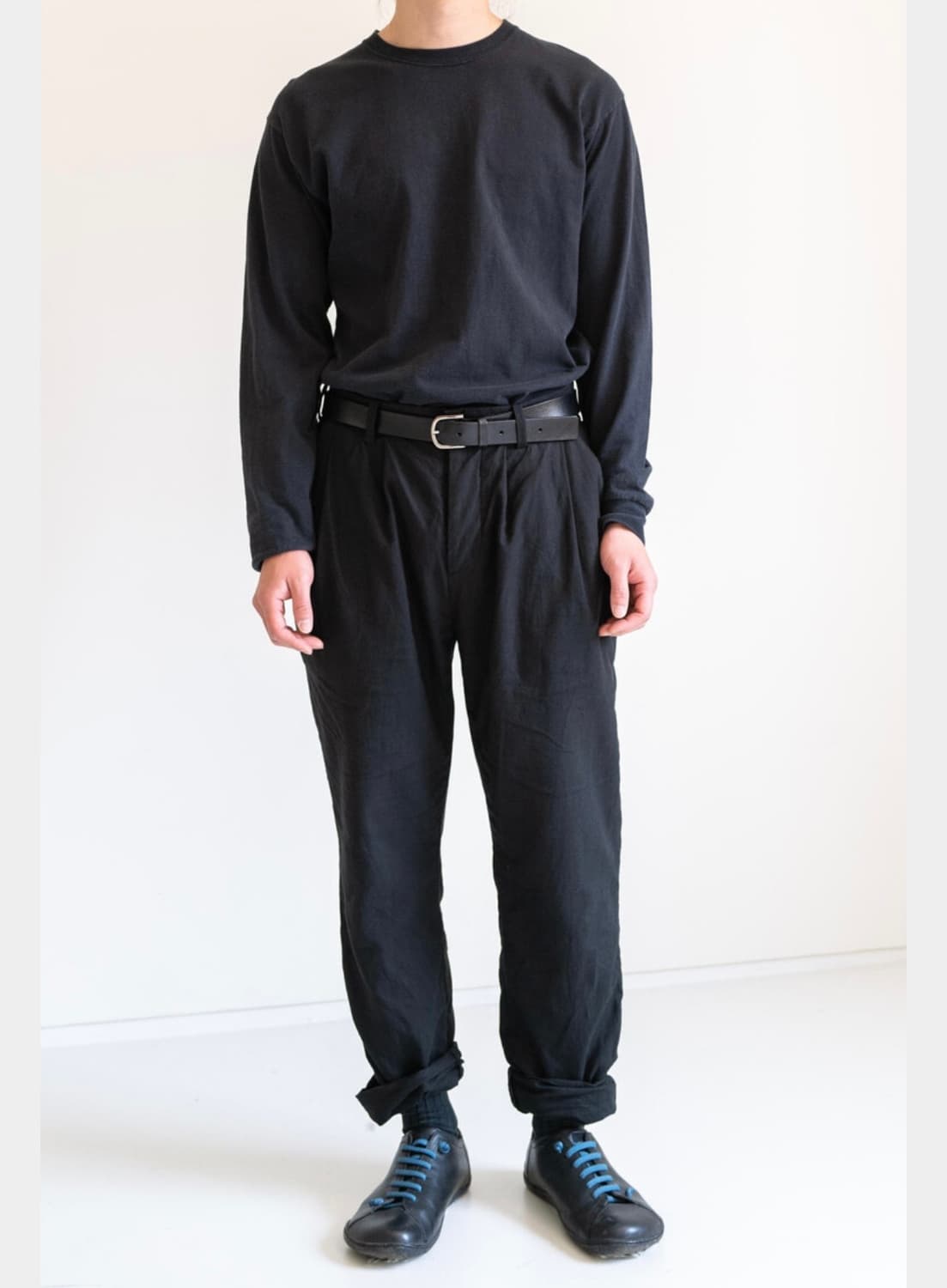 TWOBUILDERSHOUSE Two Tuck Linen Cotton T 상품이미지1